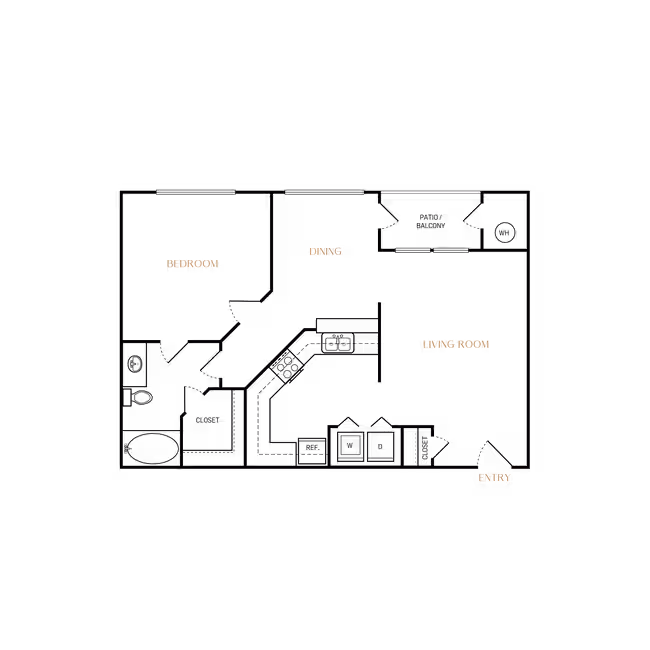 Unit L0313 L0413 floor plan